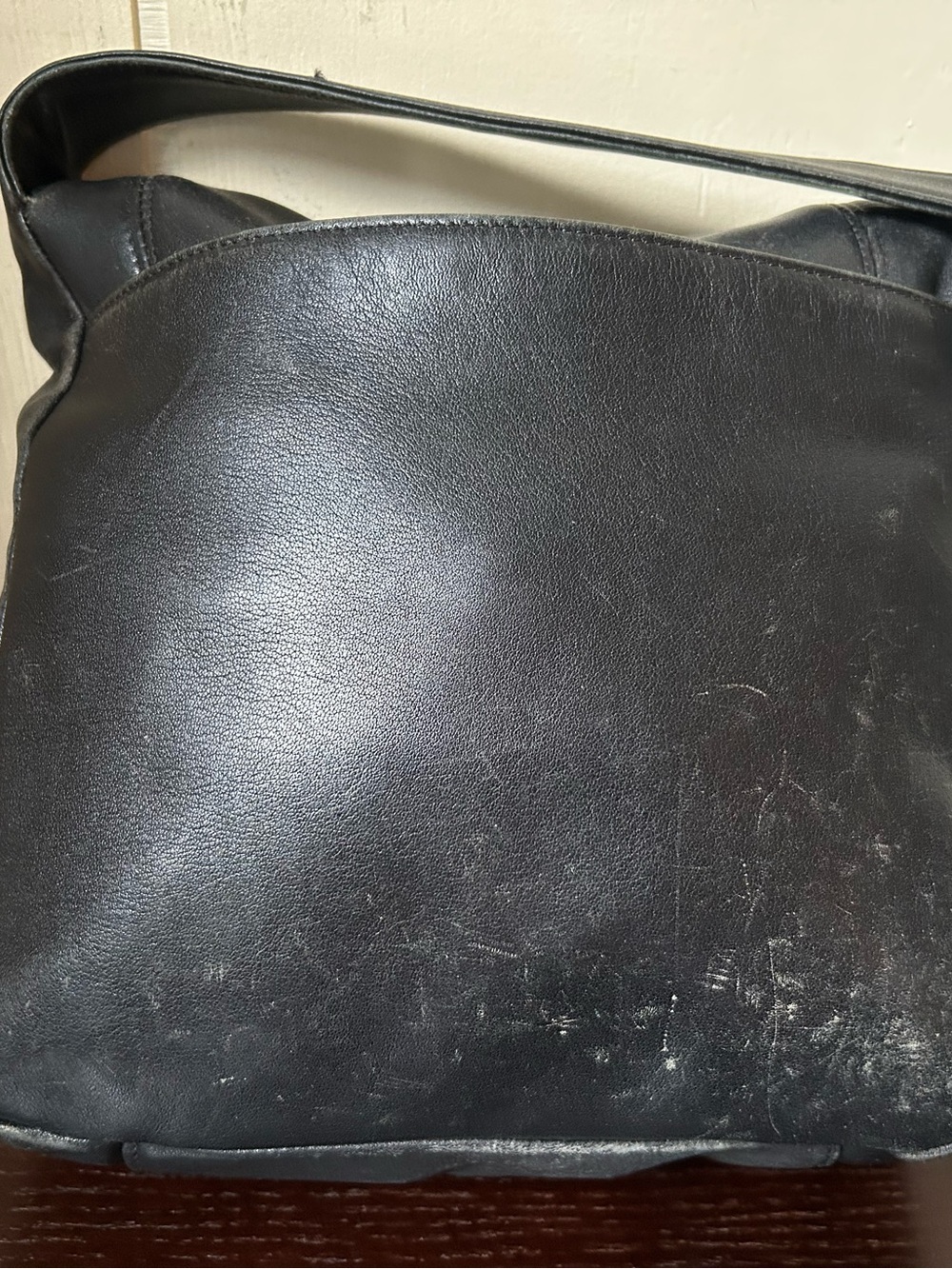 COACH Black Lexington Flap Legacy Leather Messenger Crossbody Shoulder Bag 4183 - Picture 4 of 16
